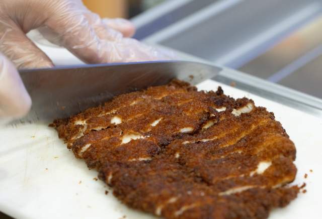 Savor the exquisite flavors of our Tonkatsu, expertly crafted by Mr. G. Sushi