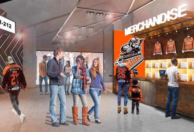 New concourse experience at Utilita Arena