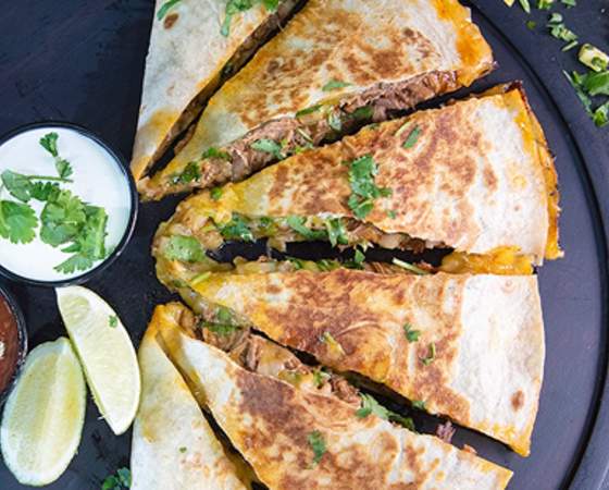 Seaviche Quesadilla