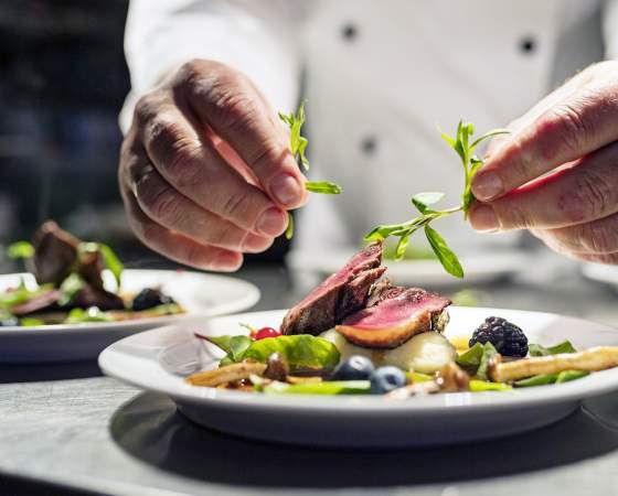 Plating Food