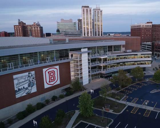 Exterior of Peoria Civic Center