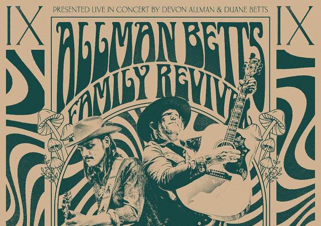 Allman Betts Family Revival - December 18th at Buddy Holly Hall, Lubbock, TX