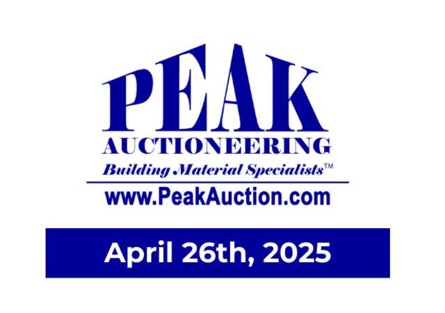 Peak Building Material Auction