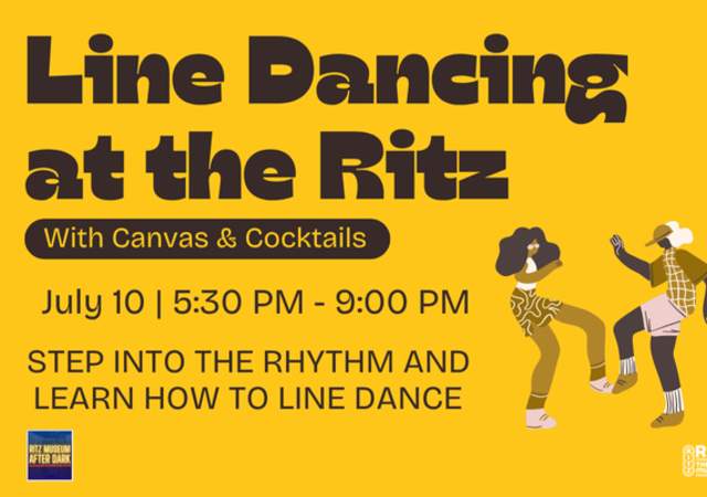 Line Dancing at the Ritz with Canvas & Cocktails