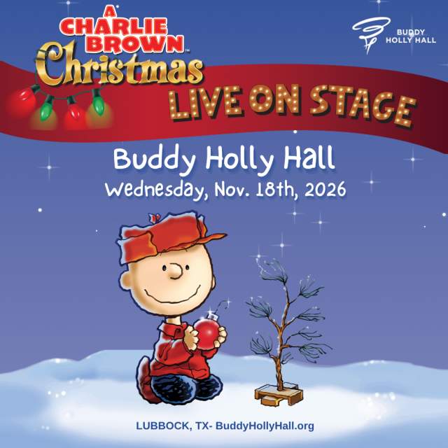 A Charlie Brown Christmas Live on Stage at Buddy Holly Hall