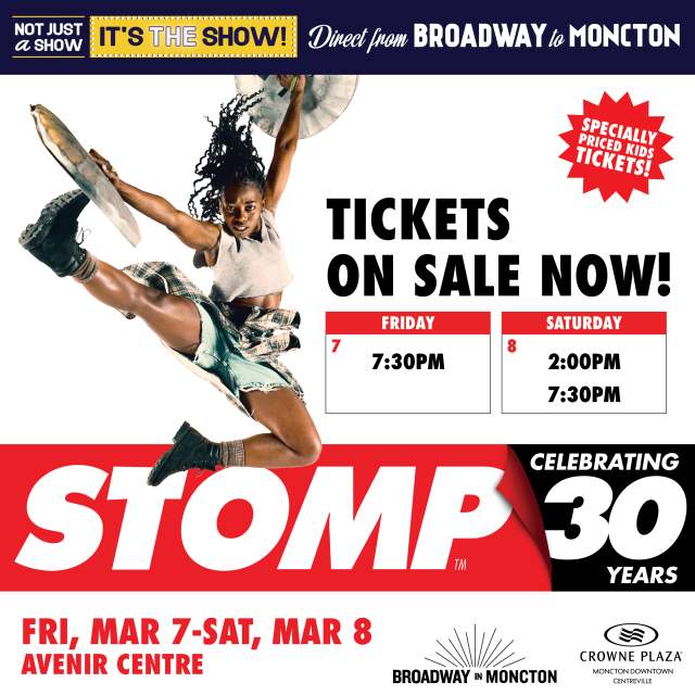STOMP - March 7 & 8