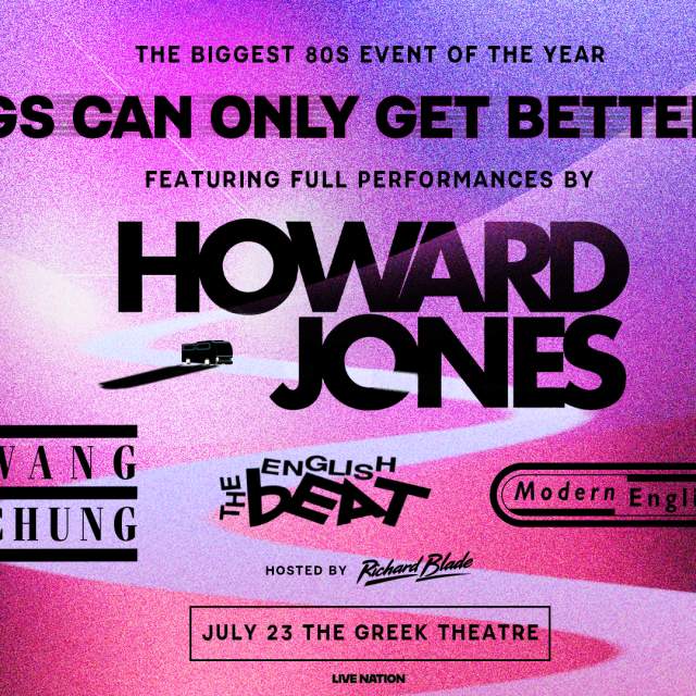 Howard Jones: Things Can Only Get Better Tour