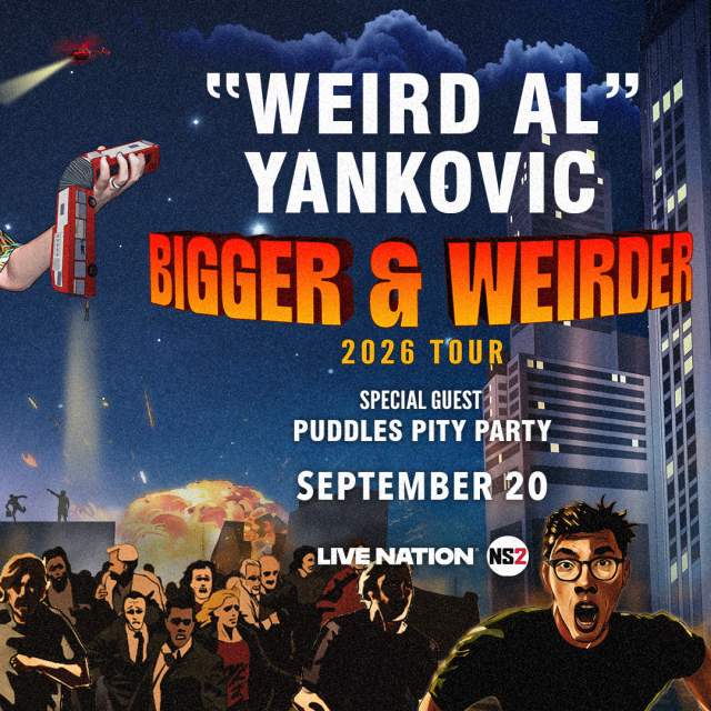 “Weird Al” Yankovic: Bigger & Weirder 2026 Tour