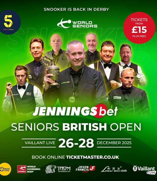 Snooker page hero image