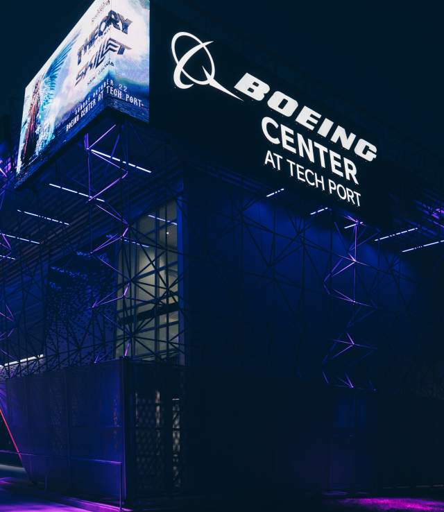 Boeing Center Exterior