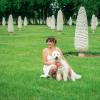 Chenny Tien & Dog Field of Corn