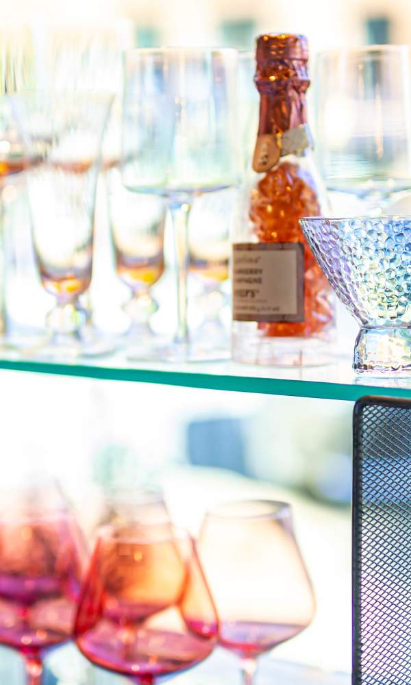 Glassware at Behind the Glass