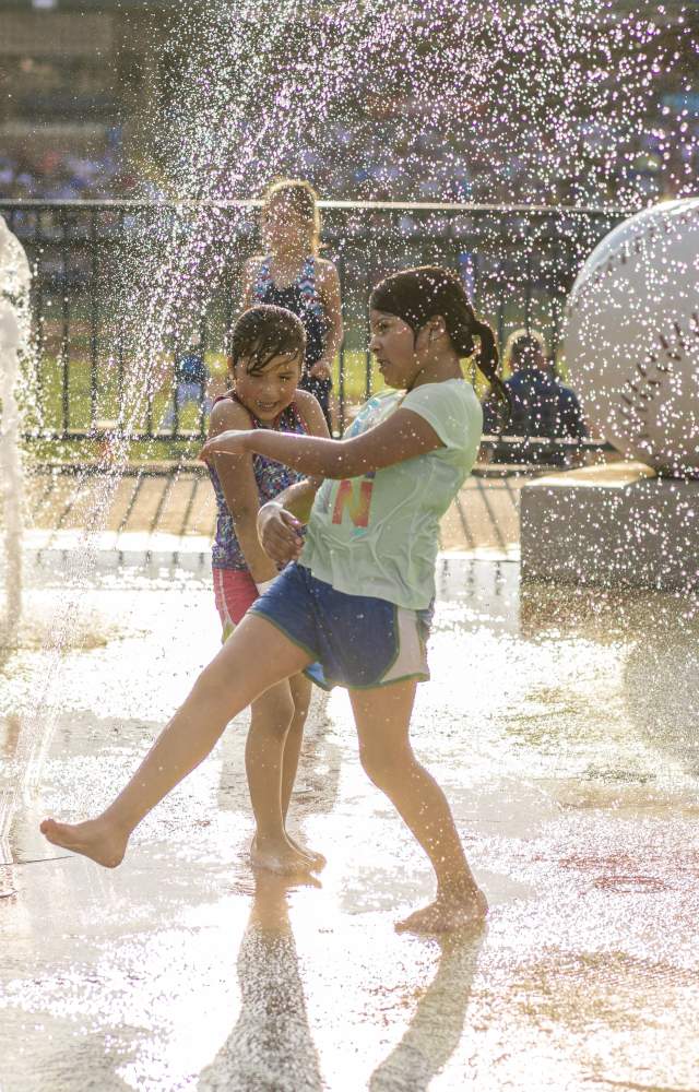 Splash Pad at Four Winds Field