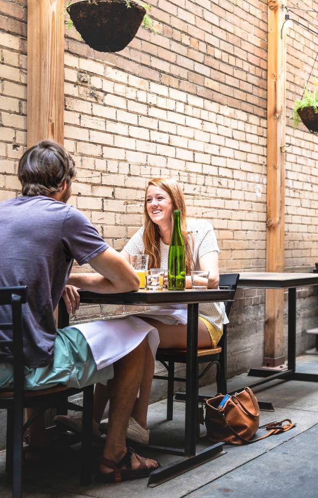 Patio Dining at Eva