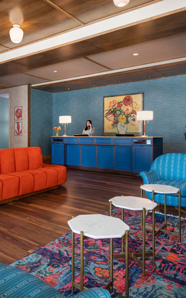 The Bradley Hotel lobby