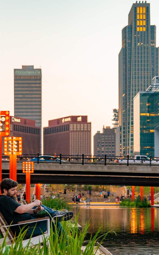 Gene Leahy Mall at The RiverFront