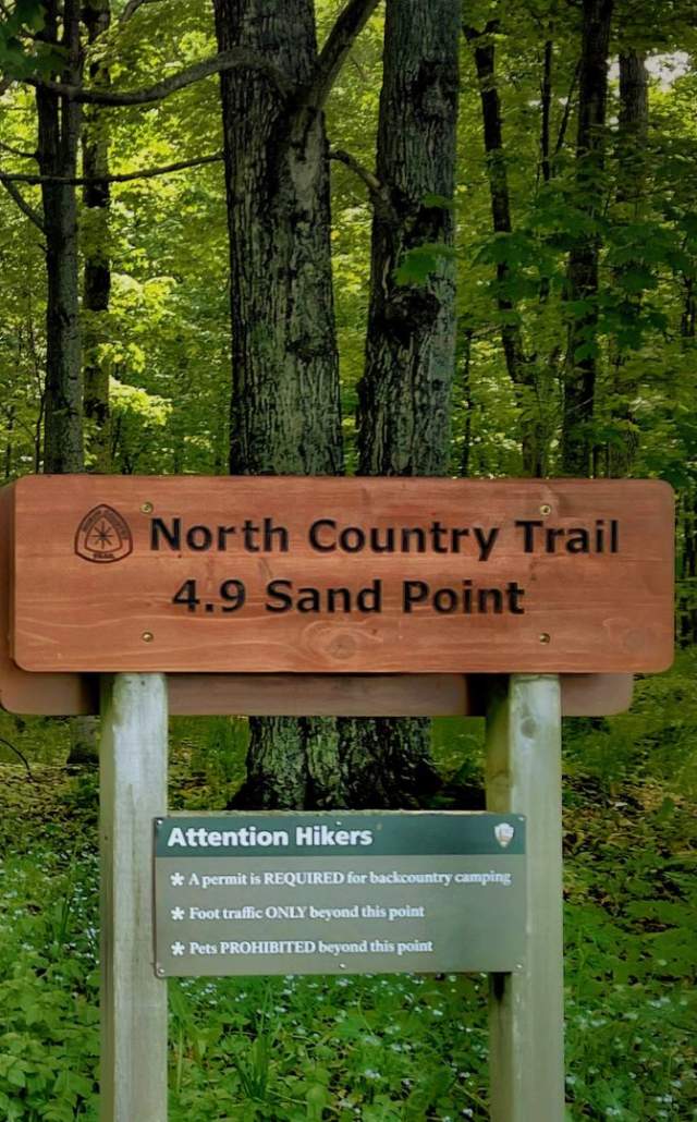 North Country Trail, located in the Upper Peninsula of Michigan