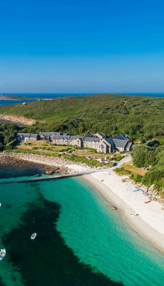 An aerial view of Karma St Martin's