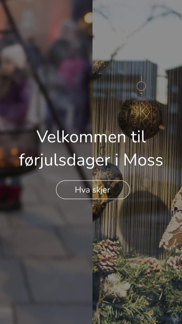 Førjulsdager i Moss