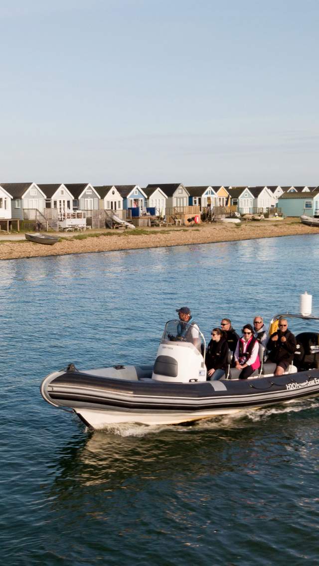 H2O Powerboat Experience at Mudeford Sandbank in Dorset