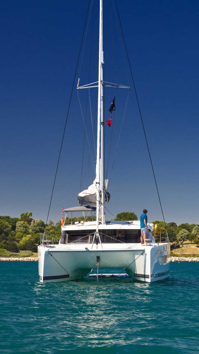 Private catamaran, e-foiling and paddleboarding with Sail Tortuga in Dorset