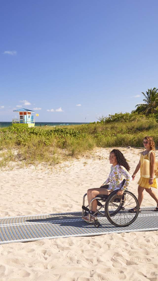 Wheelchair image from new campaign