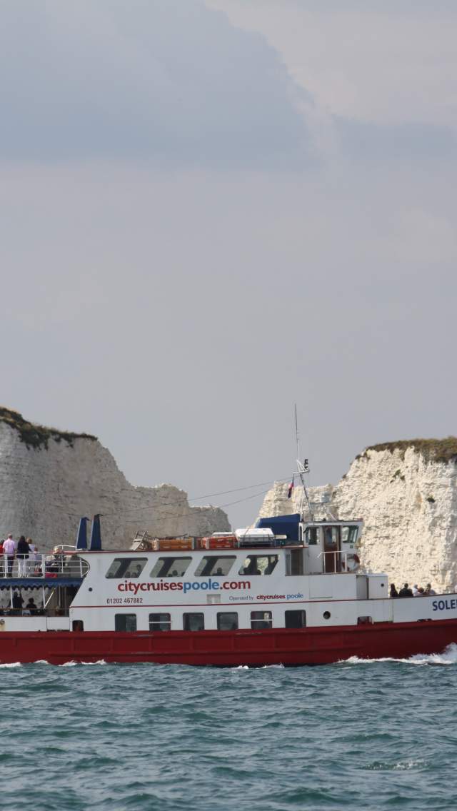 Boat trip to Old Harry Rocks with City Cruises