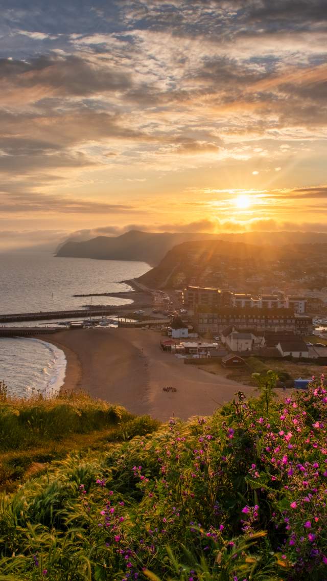 West Bay at Sunset