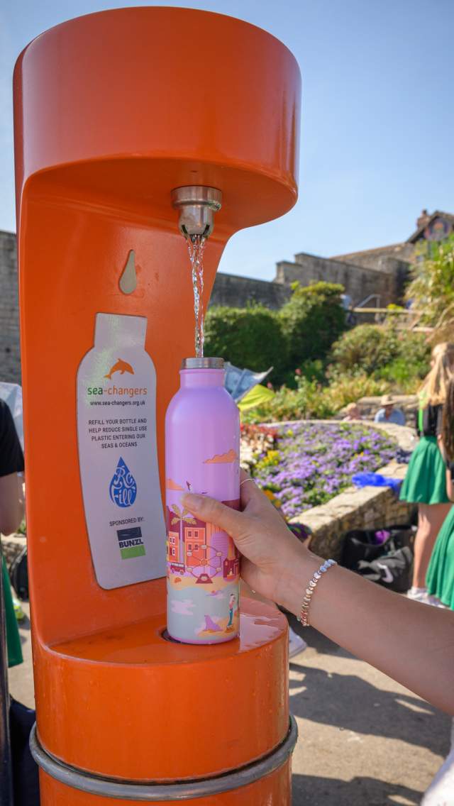 Water fountain in Swanage Dorset copyright Lyons Photography