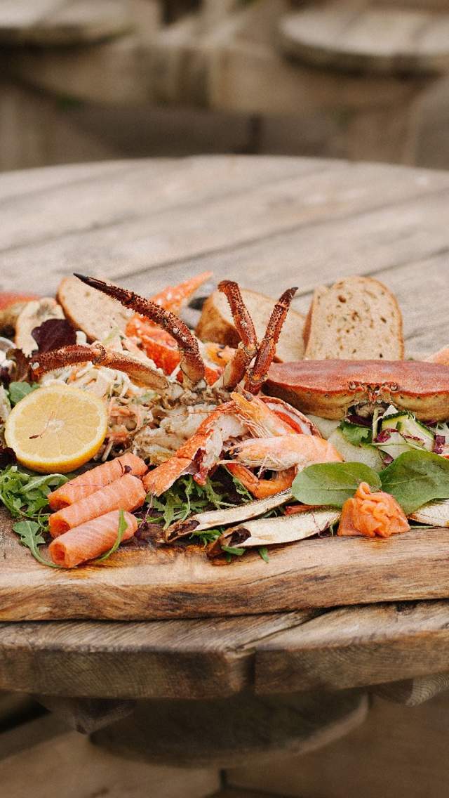 Seafood Platter at Hive Beach Cafe