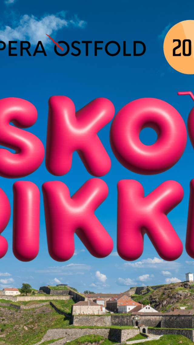 Plakat for utendørsoperaen Elskovsdrikken