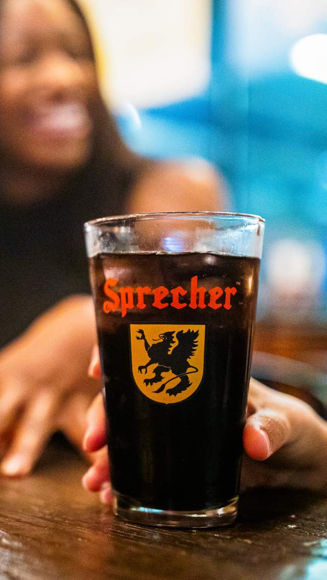 Sprecher Pint Glass in Taproom