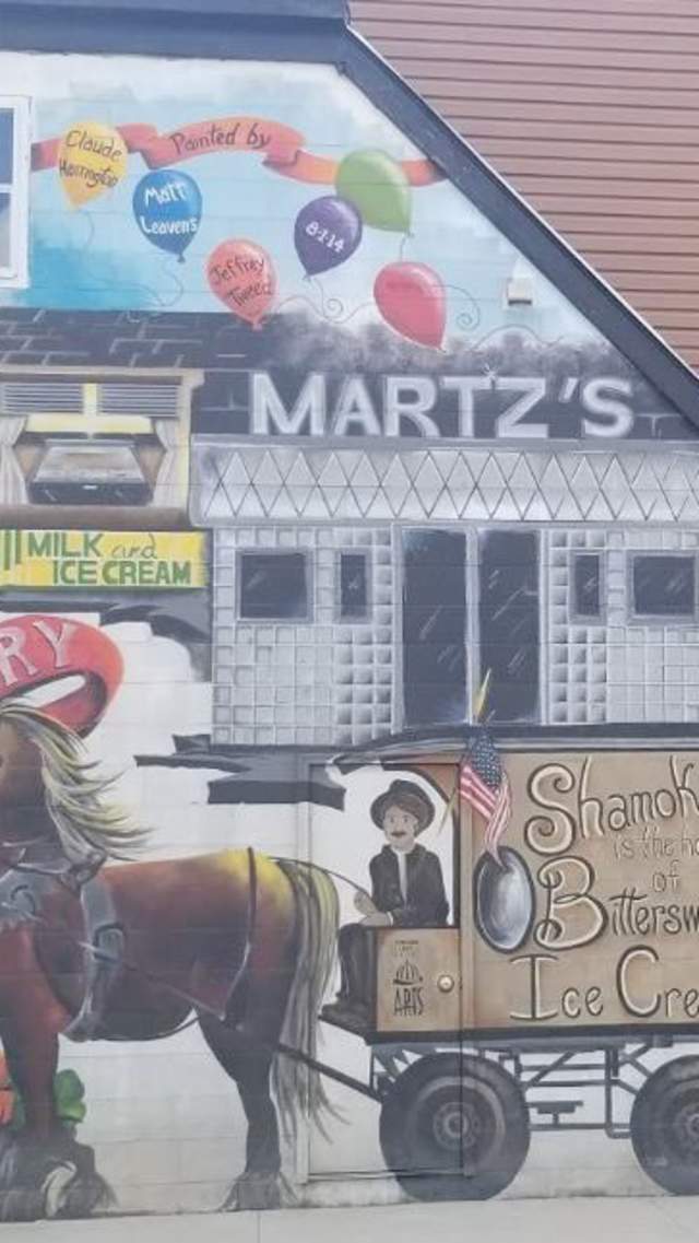 Shamokin Ice Cream Mural