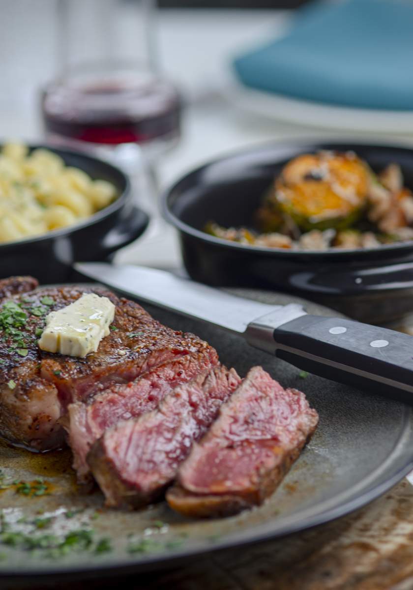 Steak at Hamilton's on Main