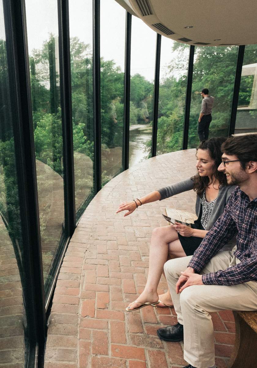 Couple At The Brandywine River Museum of Art