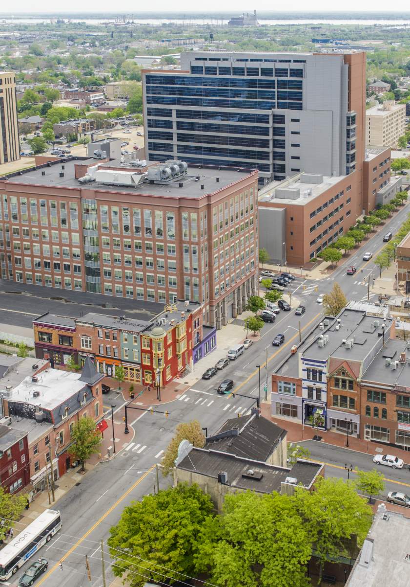 Market Street Aerial