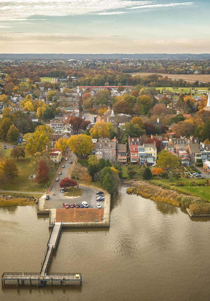 Fall Aerial Of New Castle