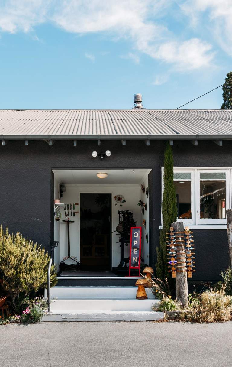 Boutique shop in Queenstown selling locally made goods and crafts