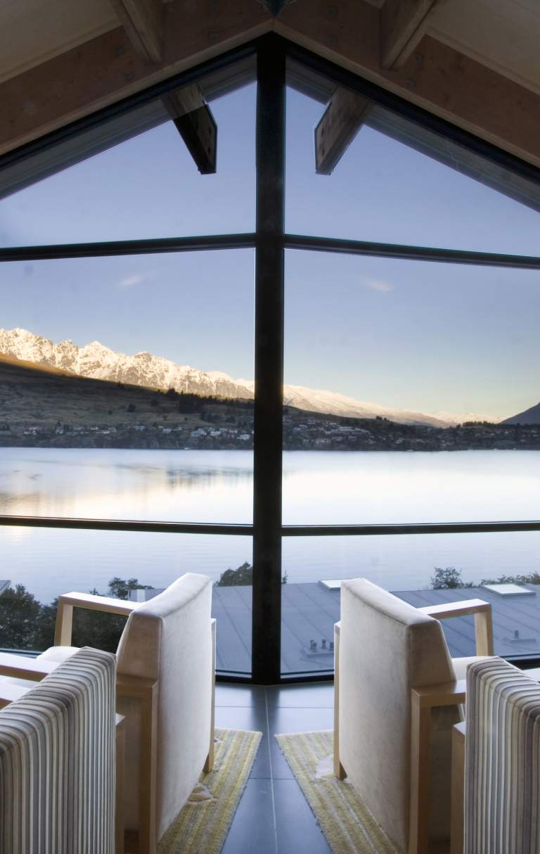 View from The Rees Hotel