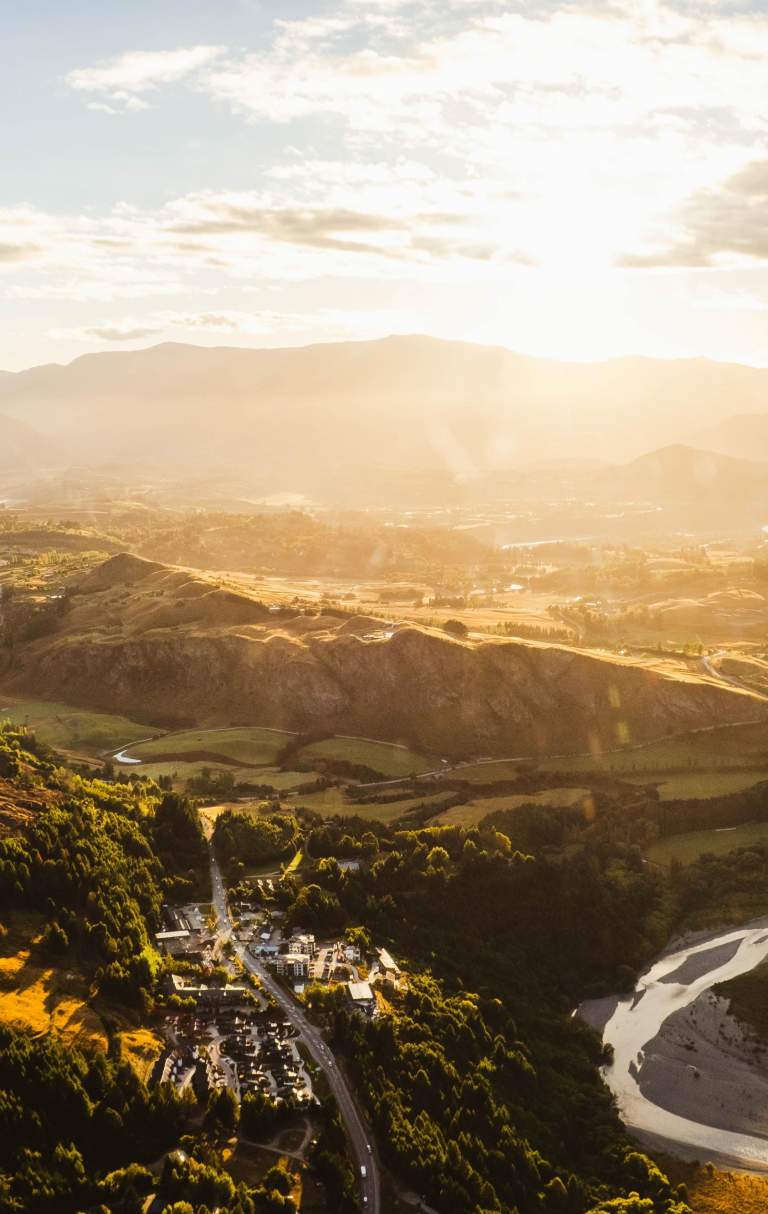 Aerial View of Queenstown