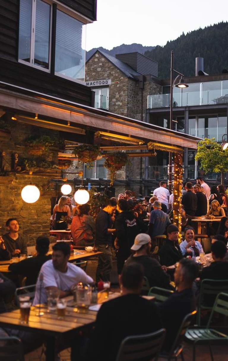 Outside view of restaurant