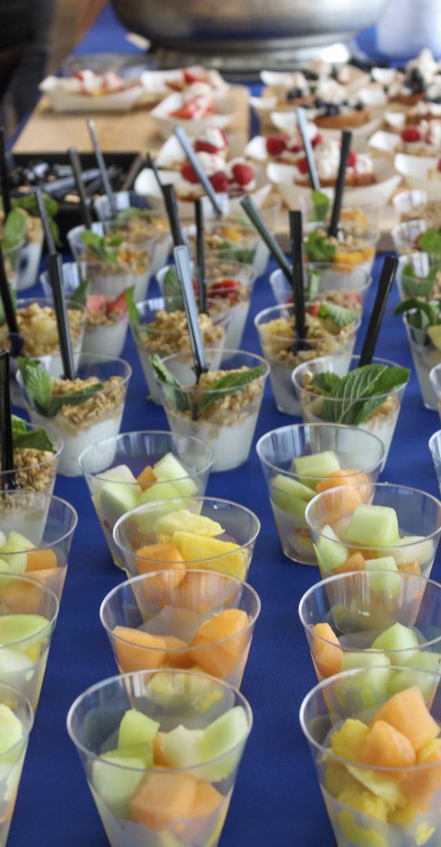 Catering yogurt