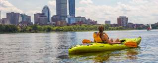 Kayaking in Boston