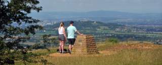 Leckhampton Hill overlooking Cheltenham