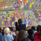 People admiring works of art at the National Underground Railroad Freedom Center (photo: National Underground Railroad Freedom Center)