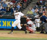Baysox game at Prince George's Stadium