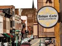 sign in downtown
