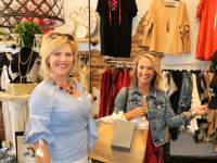 Ladies shopping in downtown Clarksville
