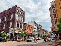 historic downtown streetscape