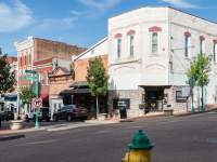 streetscape of historic downtown Clarksville, Tennessee